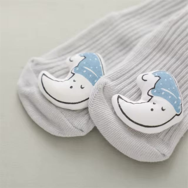3D Moon Socks