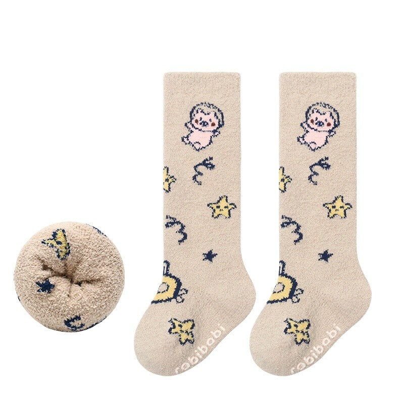 Fuzzy High Socks