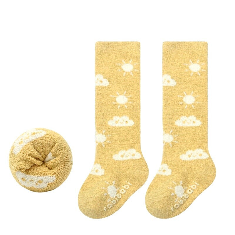Fuzzy High Socks
