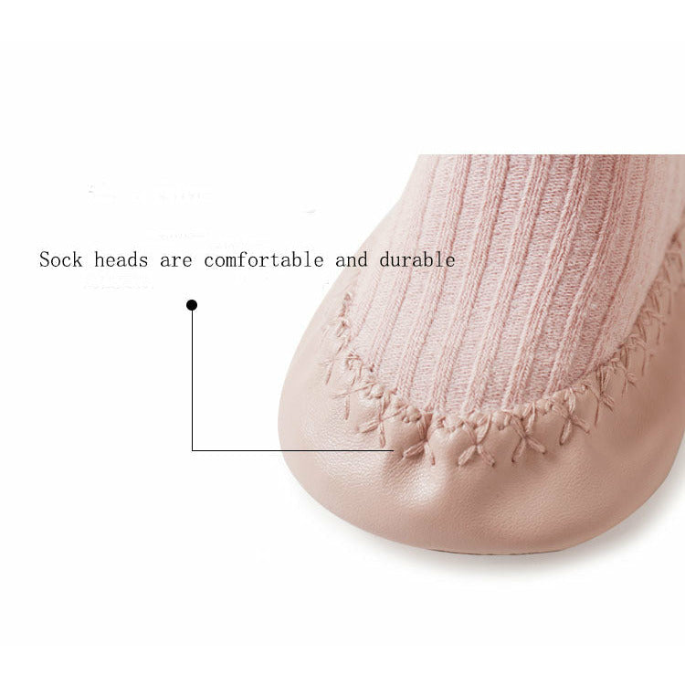 Anti-slip ruffle socks