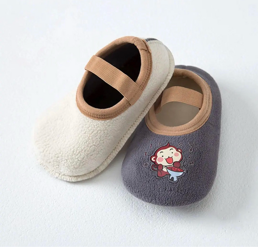 Monkey Cozy Slippers