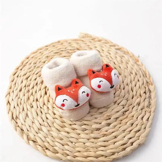 3D Fox Socks