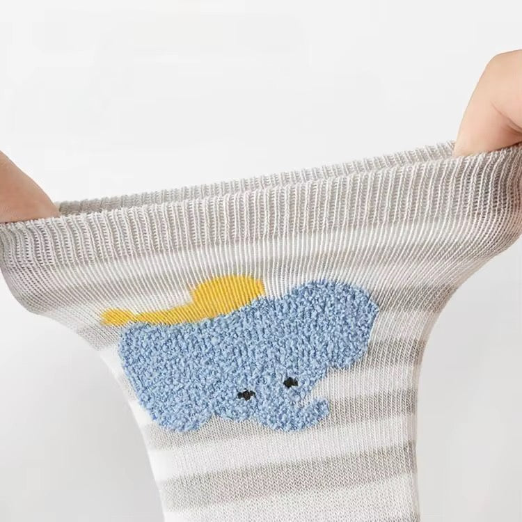 Happy Stripes Grip Socks