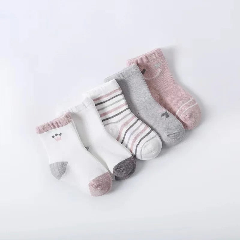 Baby Girl Set of 5 pairs