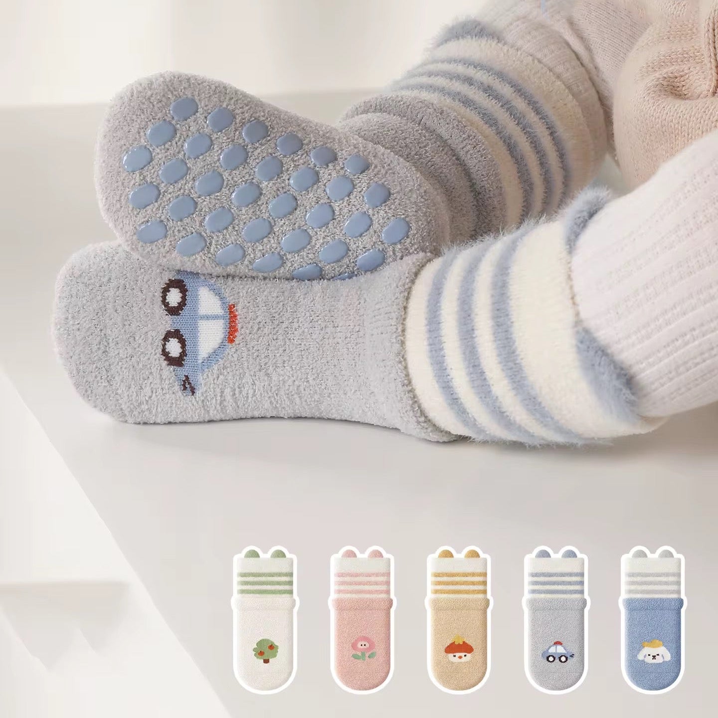 Winter Warm Grip Socks