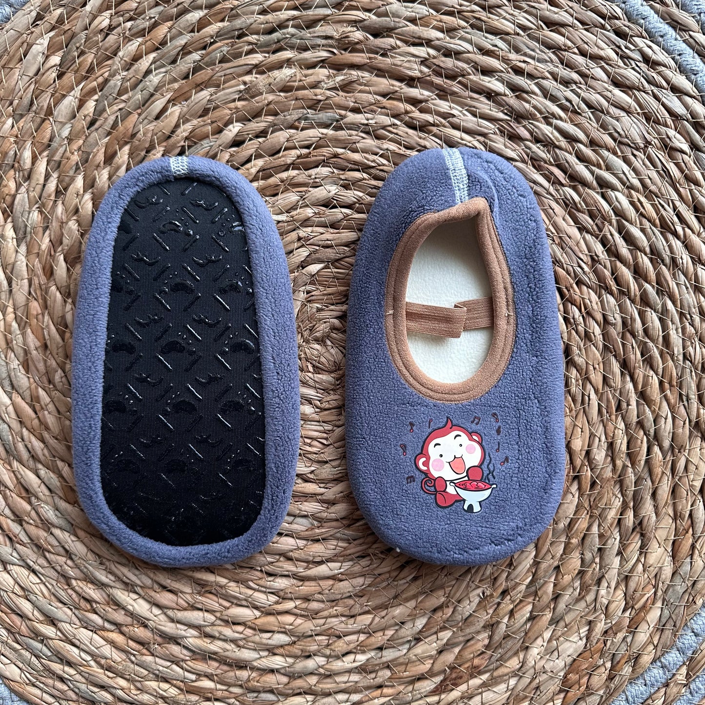 Monkey Cozy Slippers