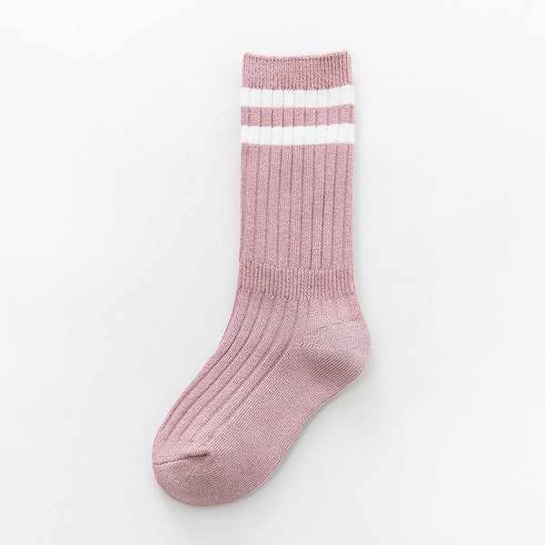 Pink High Socks