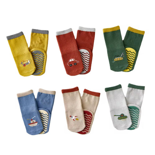 Little Drivers Collection - Grip Socks