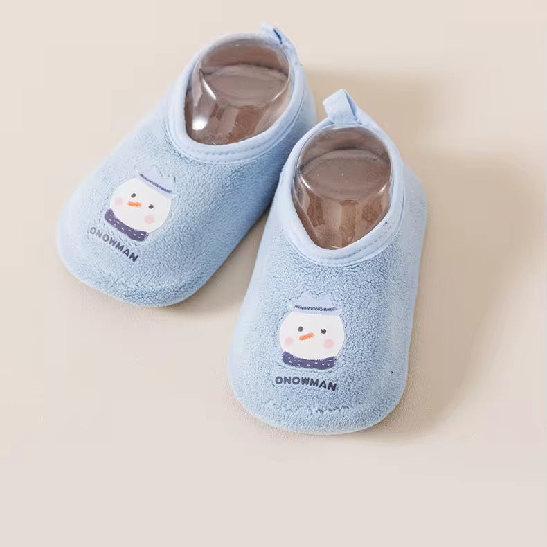 Snowman Slipper Socks