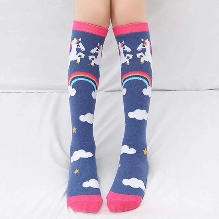 Unicorn High Socks