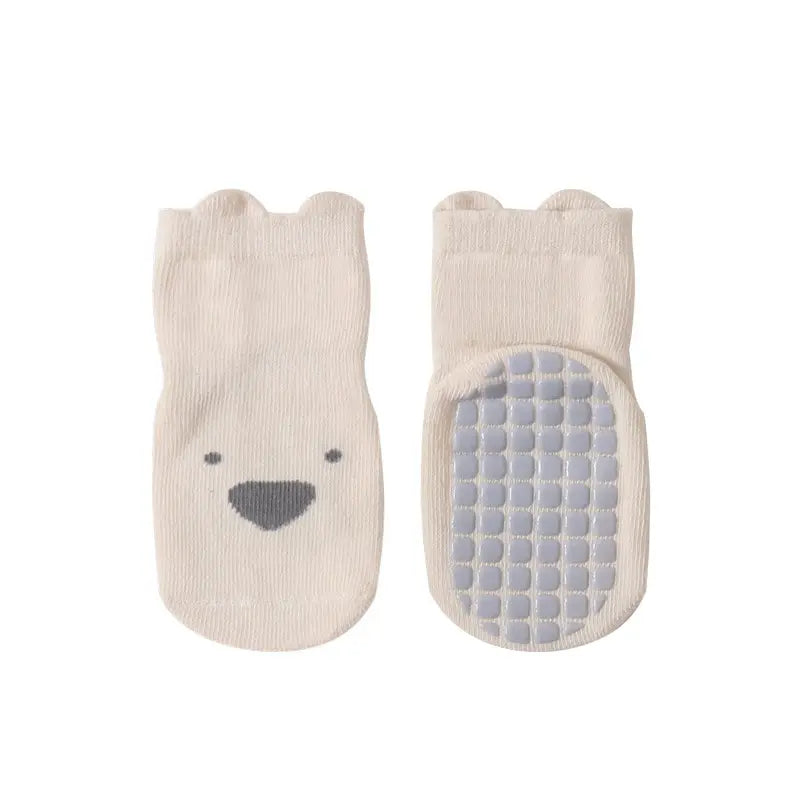 Into The Wild Grip Socks - Beige