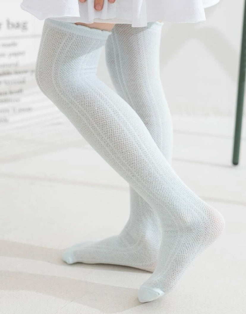 Mesh High Socks