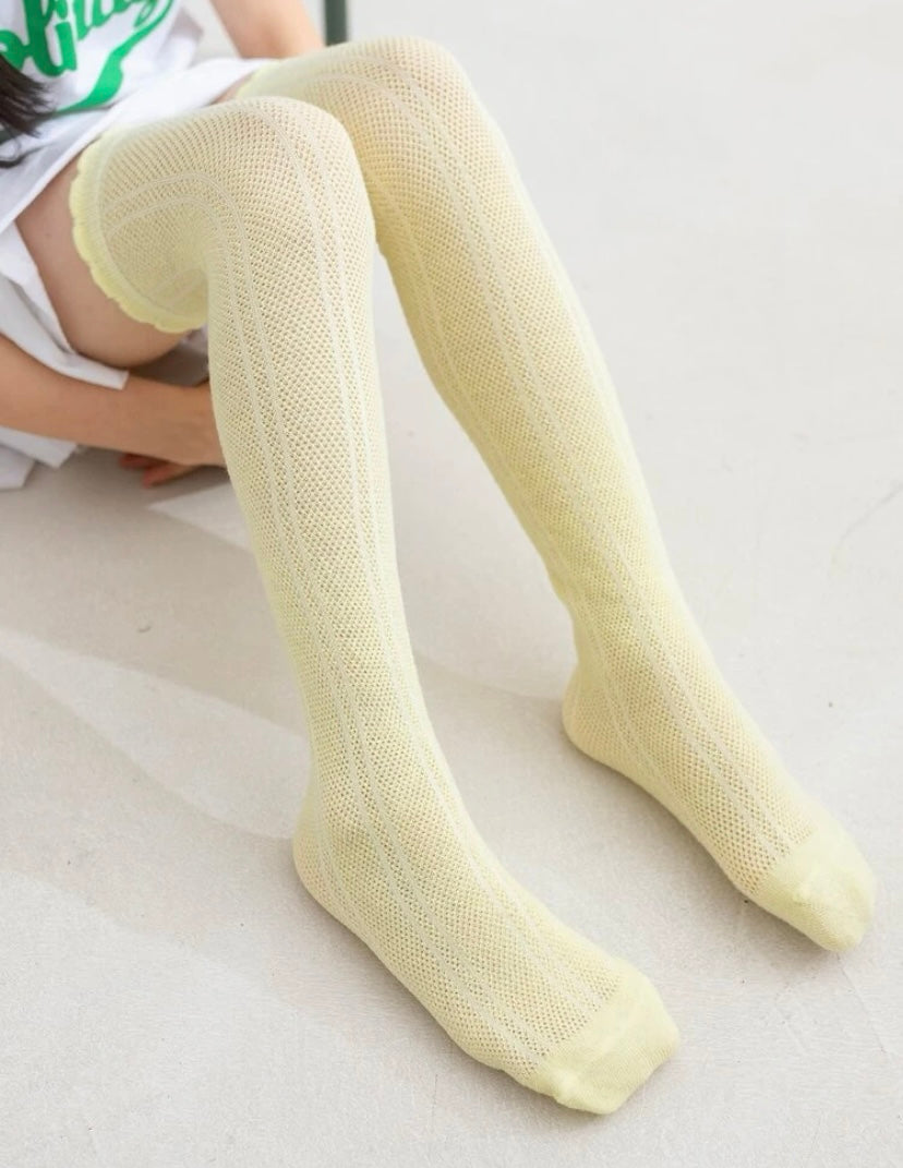 Mesh High Socks