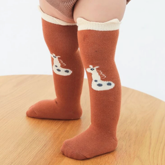 Giraffe High Socks